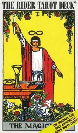 ウェイト版タロットデッキ(Rider-Waite Tarot)の正規品パッケージ